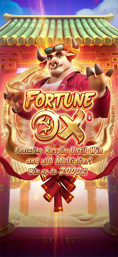 Cartaz promocional oficial de Fortune Ox